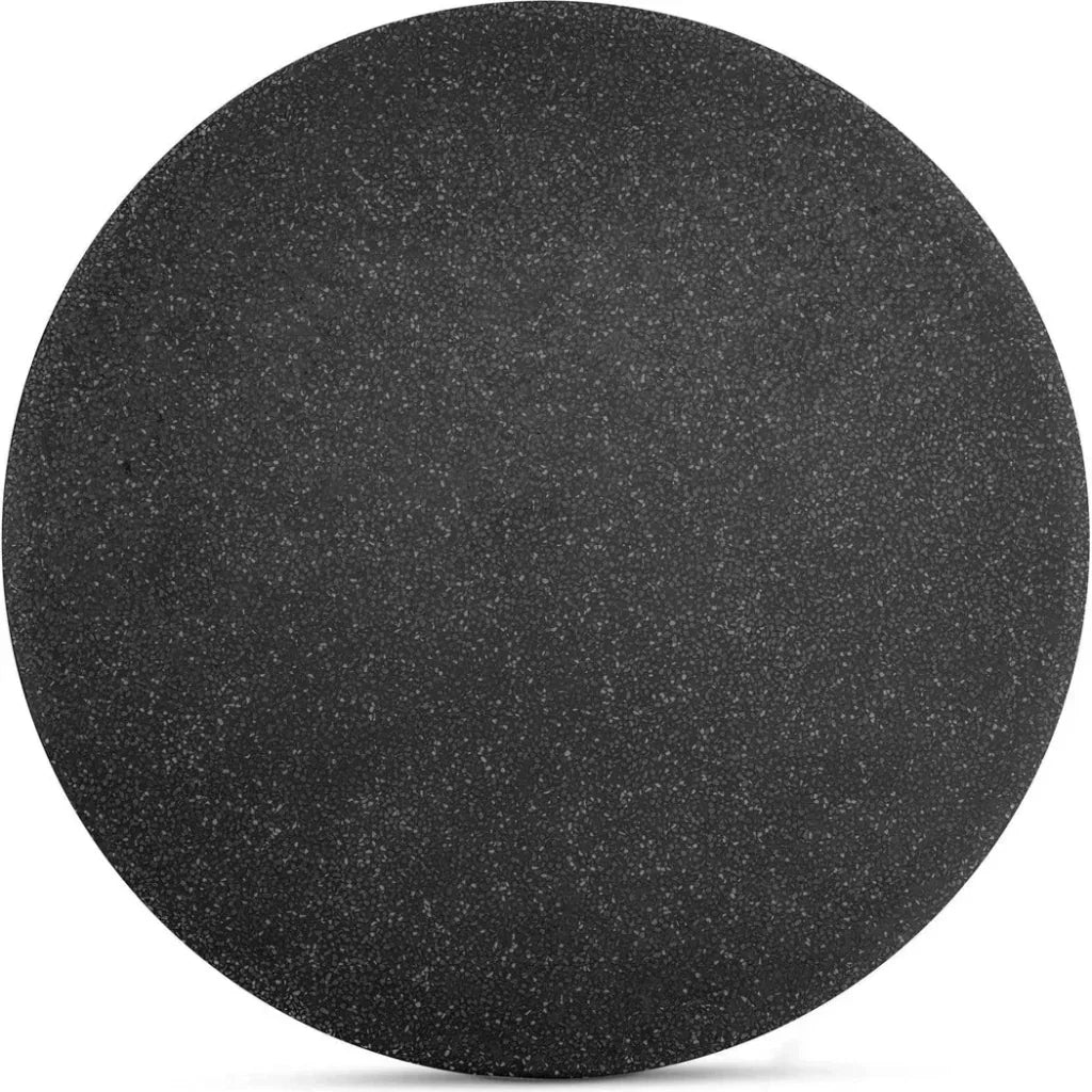 Mono Terrazzo & Concrete Round Dining Table-Dining Tables-Moe's Home-LOOMLAN