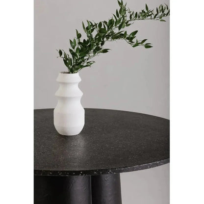 Mono Terrazzo & Concrete Round Dining Table-Dining Tables-Moe's Home-LOOMLAN
