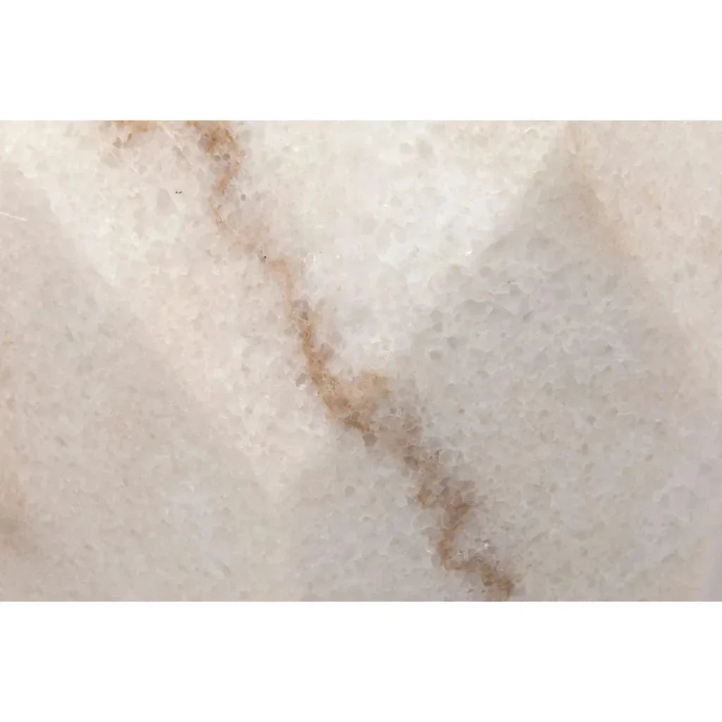 Monolith Marble White Geometric Side Table - LOOMLAN - Noir - Side Tables