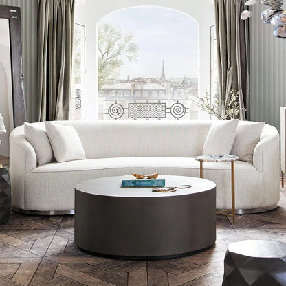 Montage Natural Cement Outdoor Cocktail Table-Outdoor Coffee Tables-Diamond Sofa-LOOMLAN