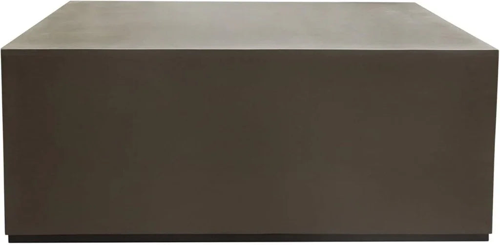 Montage Natural Cement Outdoor Cocktail Table-Outdoor Coffee Tables-Diamond Sofa-LOOMLAN