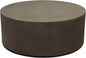 Montage Natural Cement Outdoor Cocktail Table-Outdoor Coffee Tables-Diamond Sofa-Round-LOOMLAN