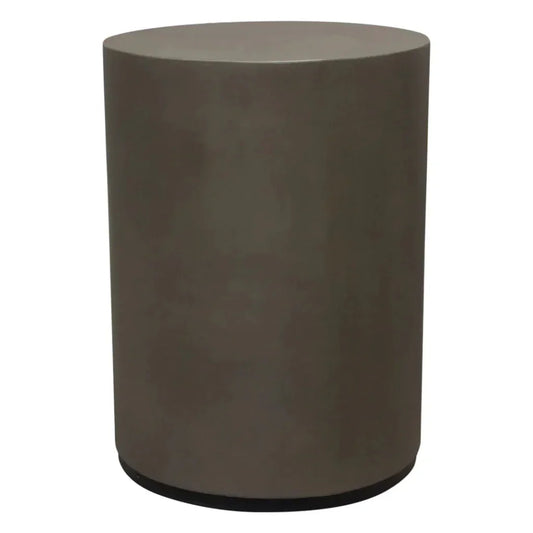 Montage Natural Cement Outdoor End Table - LOOMLAN - Diamond Sofa - Outdoor Side Tables