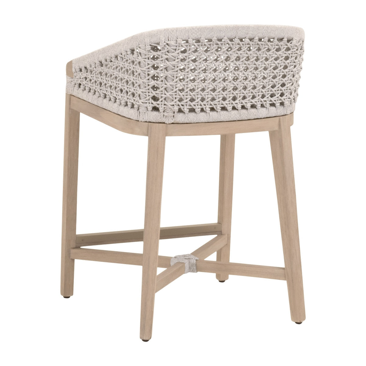 Montecito Rope Outdoor Counter Stool-Outdoor Counter Stools-Essentials For Living-LOOMLAN