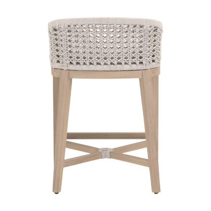 Montecito Rope Outdoor Counter Stool-Outdoor Counter Stools-Essentials For Living-LOOMLAN