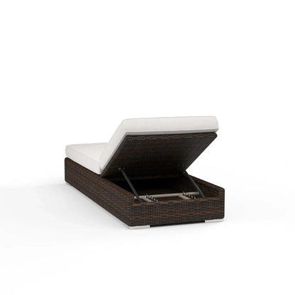 Montecito Sunbrella Outdoor Chaise-Outdoor Chaises-Sunset West-LOOMLAN