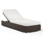 Montecito Sunbrella Outdoor Chaise-Outdoor Chaises-Sunset West-Canvas Flax-LOOMLAN