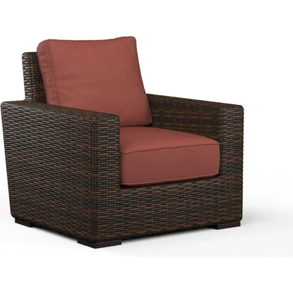 Montecito Sunbrella Outdoor Club Chair-Outdoor Accent Chairs-Sunset West-Canvas Henna-LOOMLAN