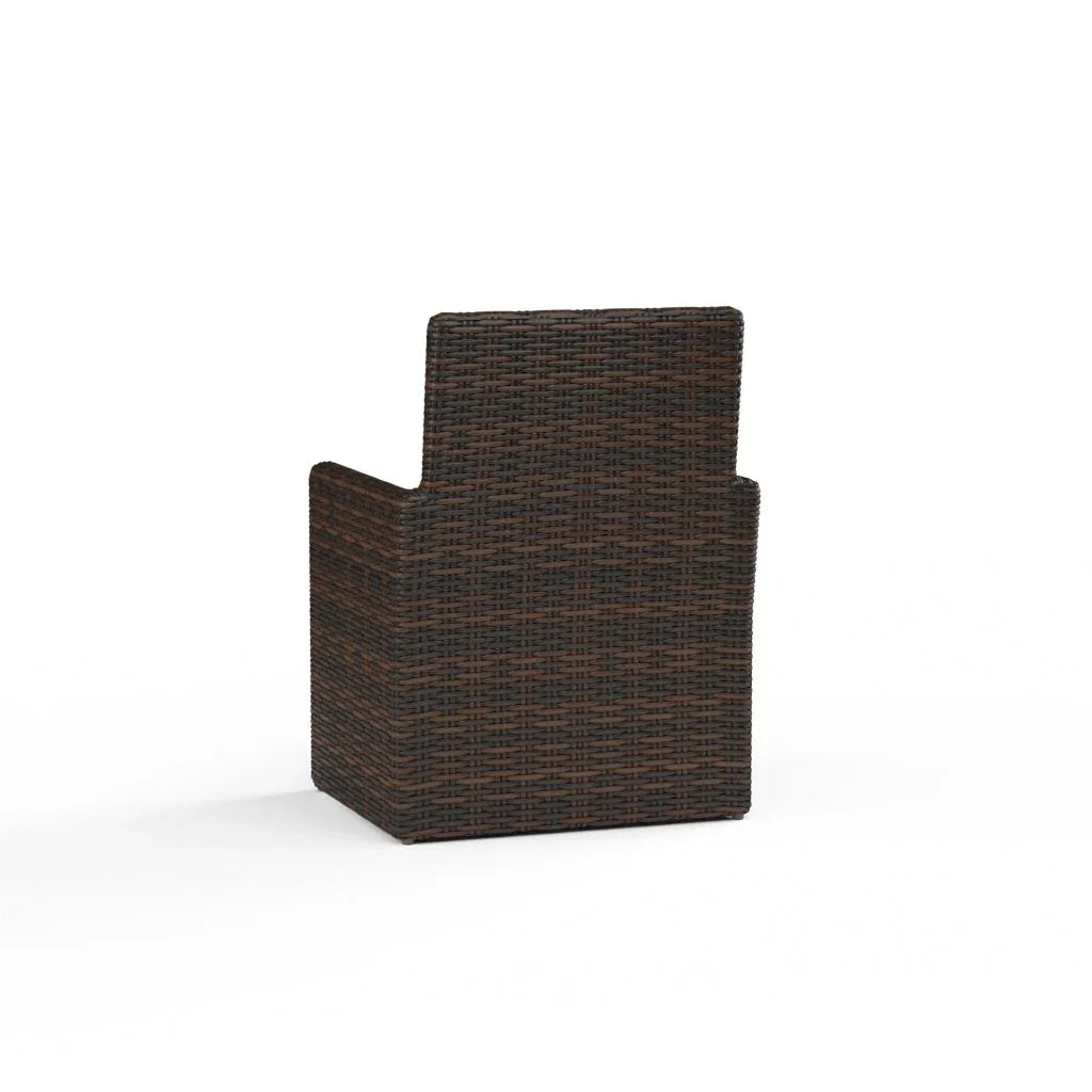 Montecito Sunbrella Outdoor Dining Chair 2PC-Outdoor Dining Chairs-Sunset West-LOOMLAN