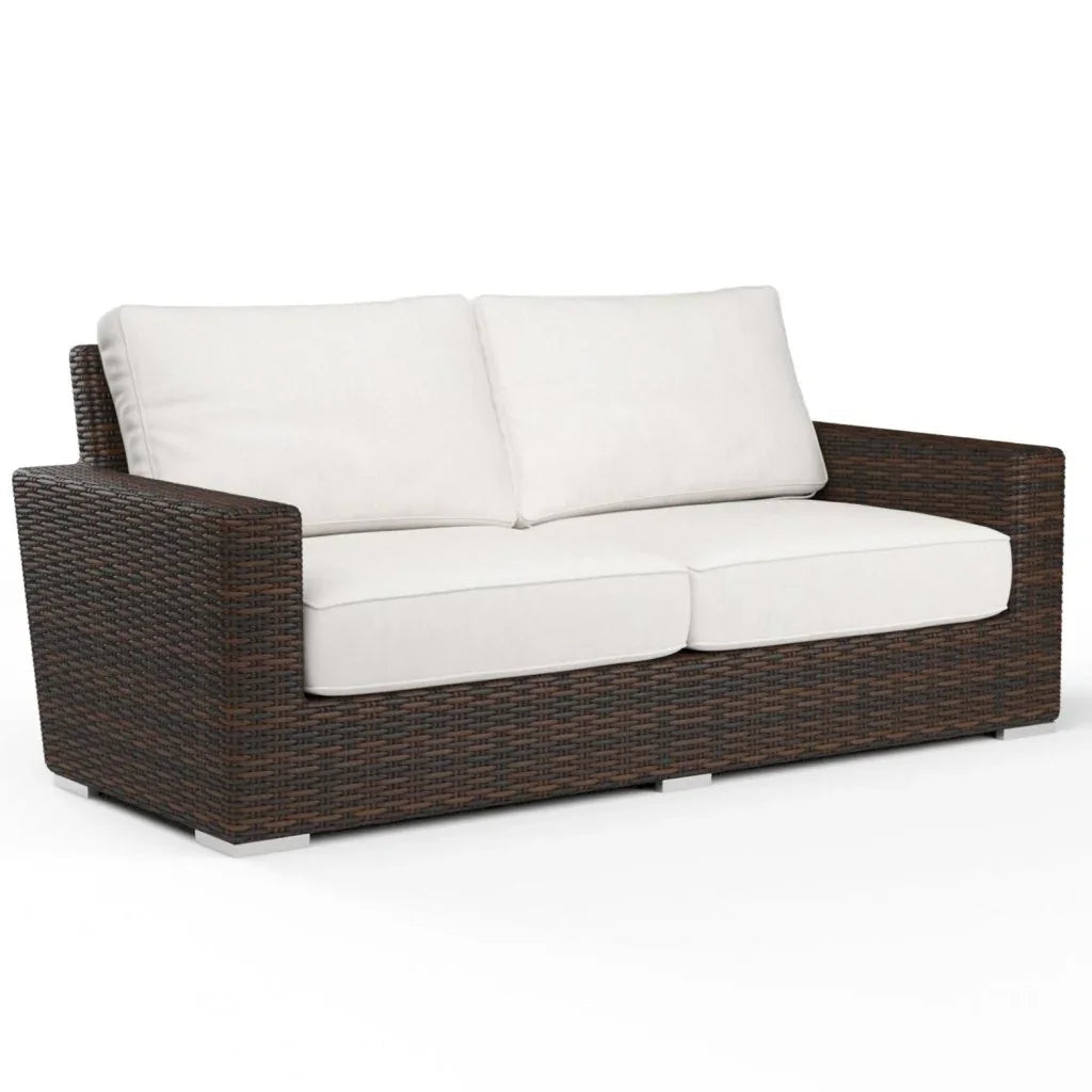Montecito Sunbrella Outdoor Loveseat - LOOMLAN - Sunset West - Outdoor Sofas & Loveseats
