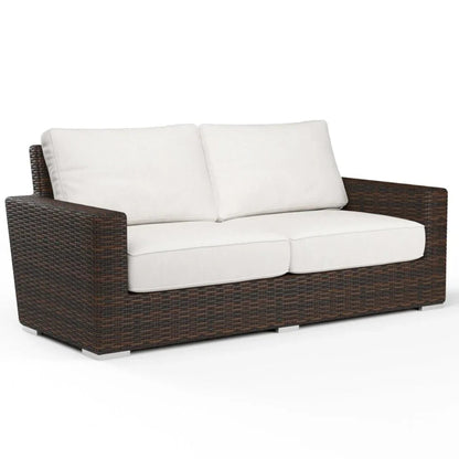 Montecito Sunbrella Outdoor Loveseat - LOOMLAN - Sunset West - Outdoor Sofas & Loveseats