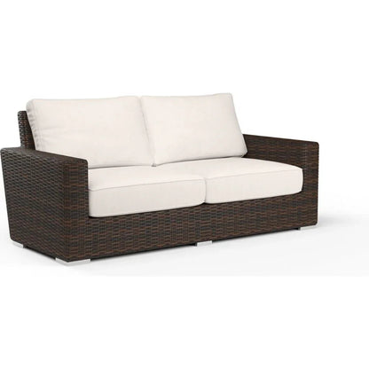 Montecito Sunbrella Outdoor Loveseat - LOOMLAN - Sunset West - Outdoor Sofas & Loveseats