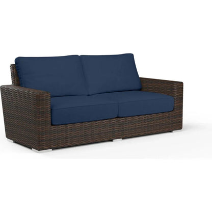 Montecito Sunbrella Outdoor Loveseat - LOOMLAN - Sunset West - Outdoor Sofas & Loveseats
