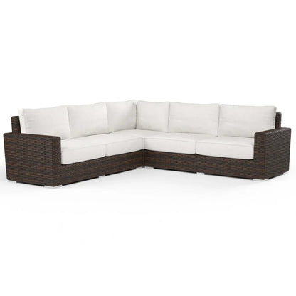 Montecito Sunbrella Outdoor Sectional Sofa - LOOMLAN - Sunset West - Outdoor Sofas & Loveseats