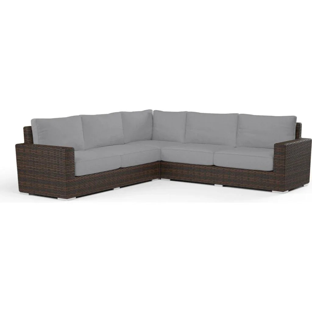 Montecito Sunbrella Outdoor Sectional Sofa - LOOMLAN - Sunset West - Outdoor Sofas & Loveseats