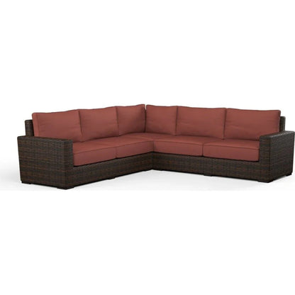 Montecito Sunbrella Outdoor Sectional Sofa - LOOMLAN - Sunset West - Outdoor Sofas & Loveseats