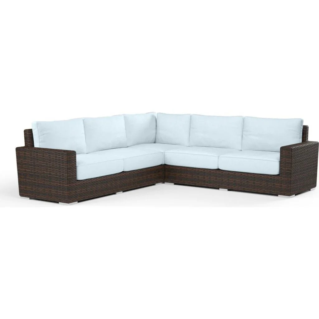Montecito Sunbrella Outdoor Sectional Sofa - LOOMLAN - Sunset West - Outdoor Sofas & Loveseats
