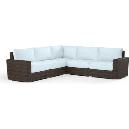 Montecito Sunbrella Outdoor Sectional Sofa - LOOMLAN - Sunset West - Outdoor Sofas & Loveseats
