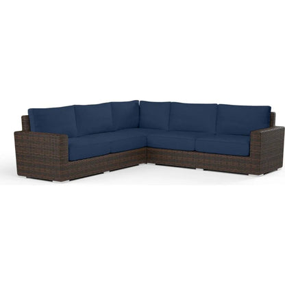 Montecito Sunbrella Outdoor Sectional Sofa - LOOMLAN - Sunset West - Outdoor Sofas & Loveseats