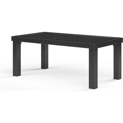 Monterey Aluminum Made Outdoor Coffee Table-Outdoor Coffee Tables-Sunset West-LOOMLAN