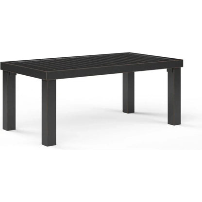 Monterey Aluminum Made Outdoor Coffee Table-Outdoor Coffee Tables-Sunset West-LOOMLAN