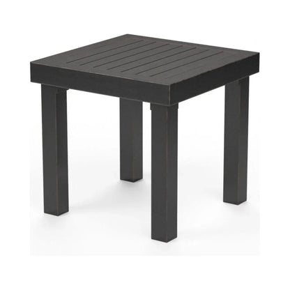 Monterey Aluminum Made Outdoor End Table - LOOMLAN - Sunset West - Outdoor Side Tables