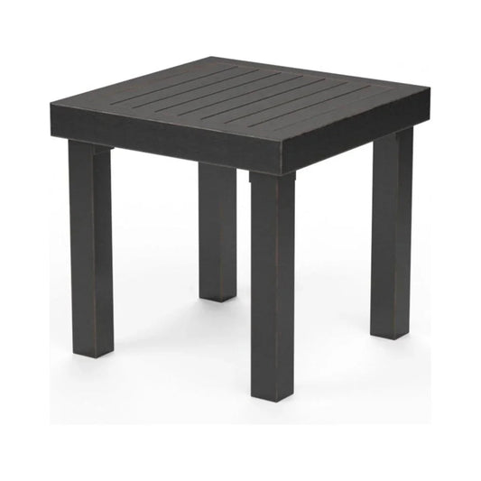 Monterey Aluminum Made Outdoor End Table - LOOMLAN - Sunset West - Outdoor Side Tables