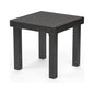 Monterey Aluminum Made Outdoor End Table - LOOMLAN - Sunset West - Outdoor Side Tables