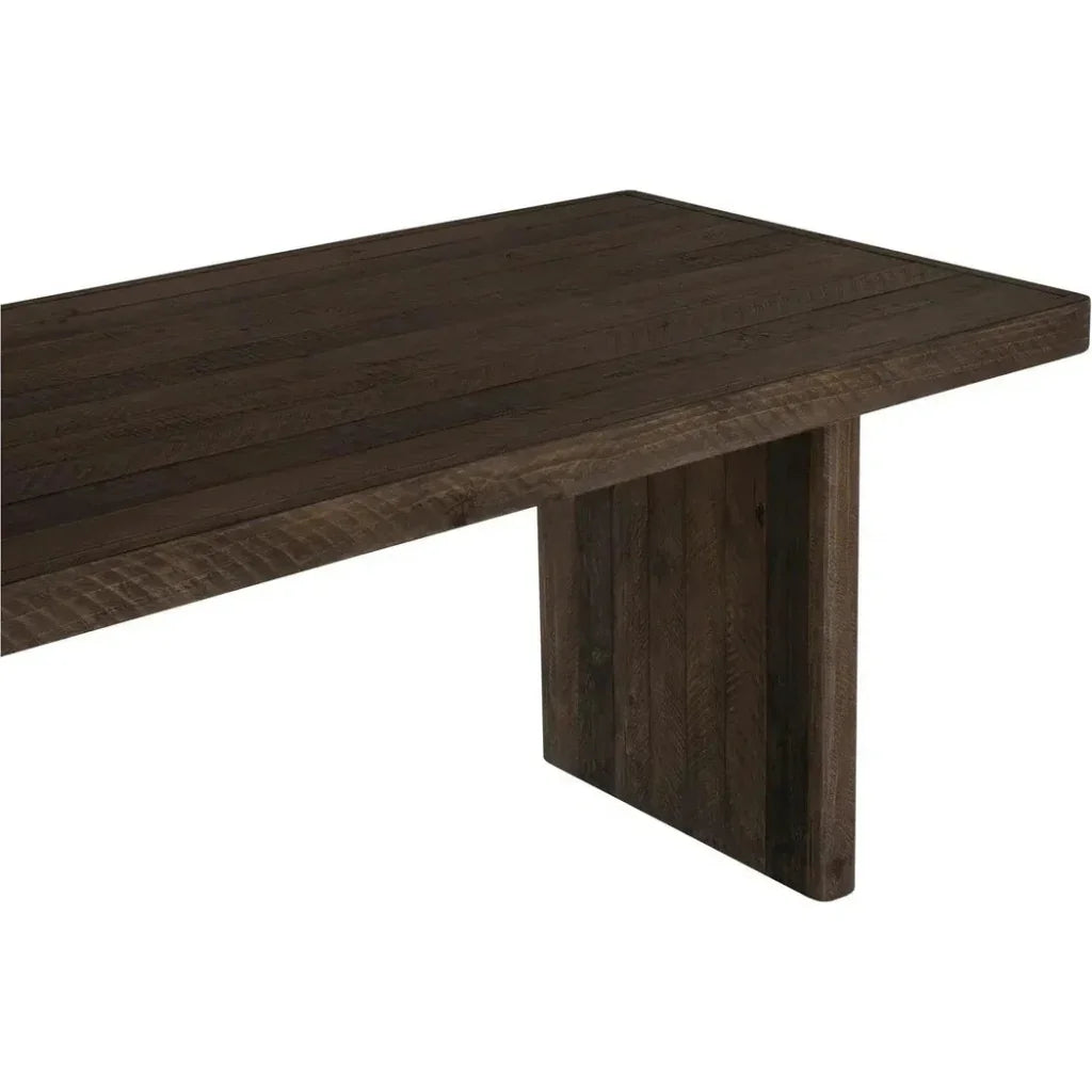 Monterey Rustic Solid Pine Wood Dining Table-Dining Tables-Moe's Home-LOOMLAN