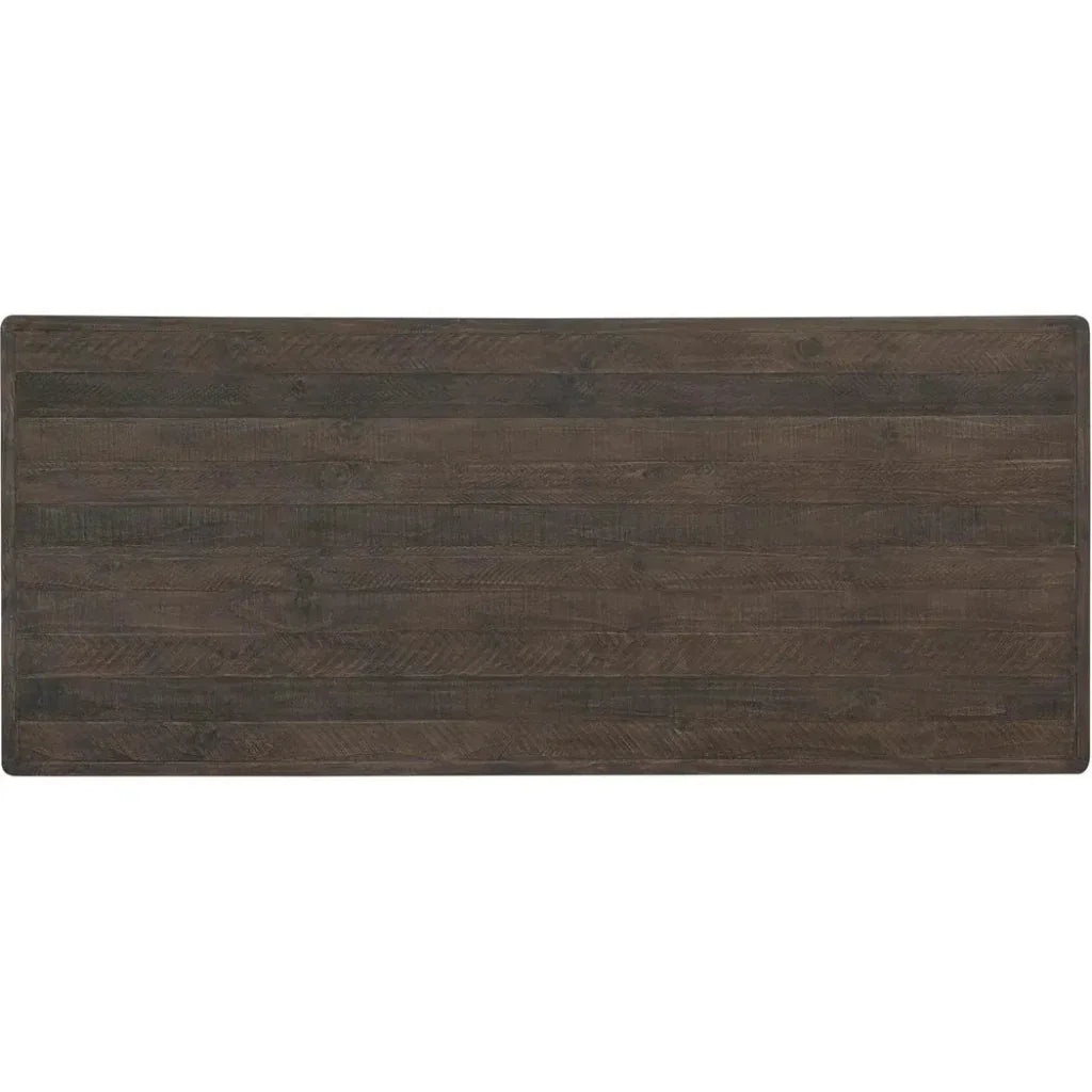 Monterey Rustic Solid Pine Wood Dining Table-Dining Tables-Moe's Home-LOOMLAN