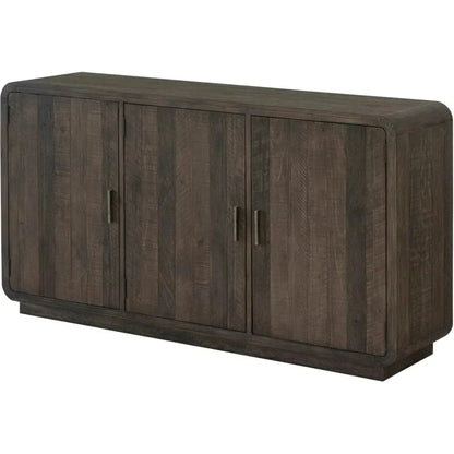 Monterey Rustic Solid Pine Wood Sideboard - LOOMLAN - Moe's Home - Sideboards