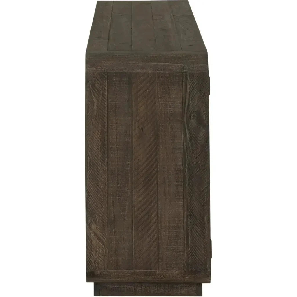 Monterey Rustic Solid Pine Wood Sideboard - LOOMLAN - Moe's Home - Sideboards