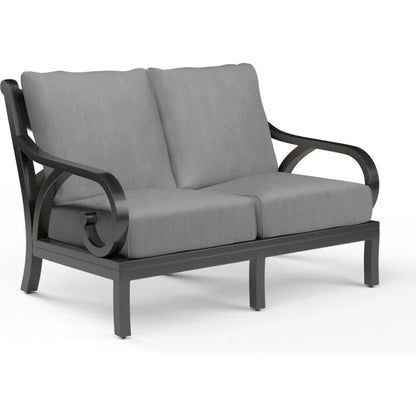 Monterey Sunbrella Outdoor Loveseat - LOOMLAN - Sunset West - Outdoor Sofas & Loveseats