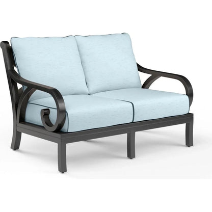 Monterey Sunbrella Outdoor Loveseat - LOOMLAN - Sunset West - Outdoor Sofas & Loveseats