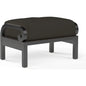 Monterey Sunbrella Outdoor Ottoman-Outdoor Ottomans-Sunset West-Spectrum Carbon-LOOMLAN