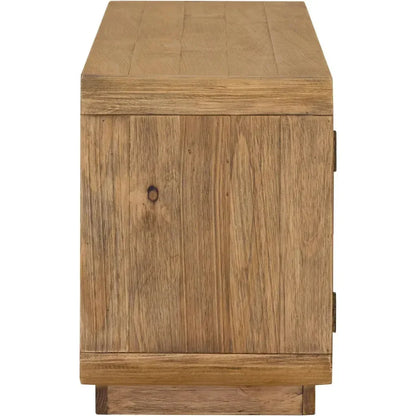 Monterey Wood Rustic Blonde Media Cabinet - LOOMLAN - Moe's Home - TV Stands & Media Centers