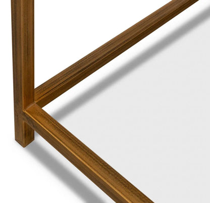 Montvale Leather Backless Bedroom Bench - LOOMLAN - Sarreid - Bedroom Benches