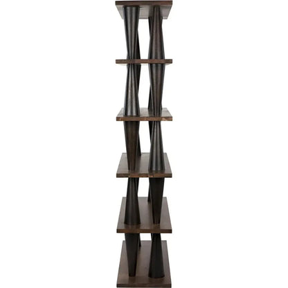 Mood Wood Brown Etagere-Etageres-Noir-LOOMLAN