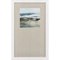 Moody Seas Blue Framed Wall Art