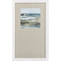 Moody Seas Blue Framed Wall Art