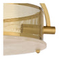 Moon Metal Made Ceiling Light-Flush Mounts-Wildwood-Brass-LOOMLAN