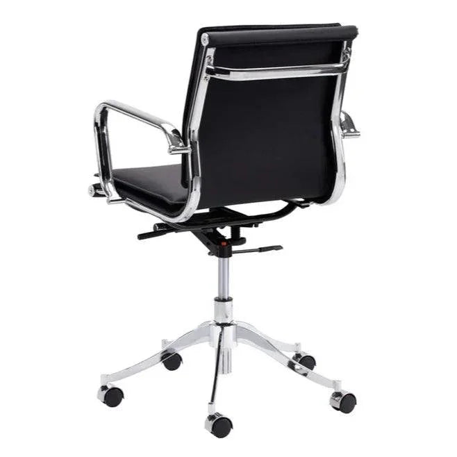 Morgan Leather Office Chair-Office Chairs-SUNPAN-LOOMLAN