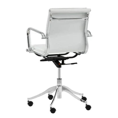Morgan Leather Office Chair-Office Chairs-SUNPAN-LOOMLAN