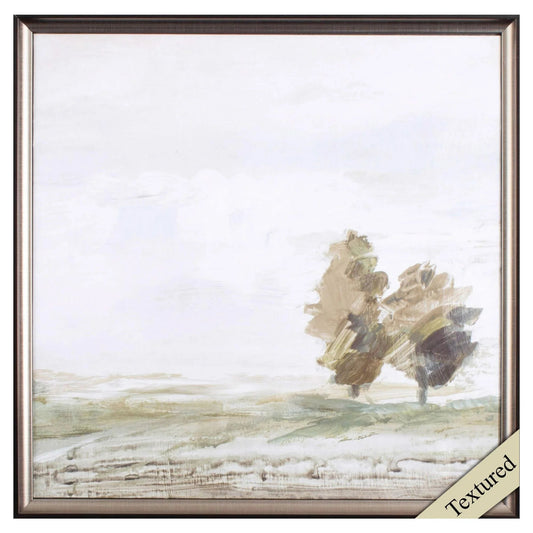 Morning Crisp I Green Framed Wall Art