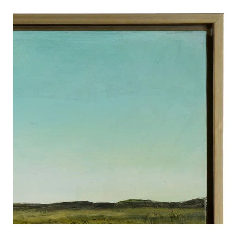 Morning Marsh Wood Framed Oil Painting Artwork-Framed Wall Art-Wildwood-LOOMLAN