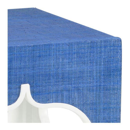 Moroccan Shaped Blue Side Table - LOOMLAN - Chelsea House - Side Tables