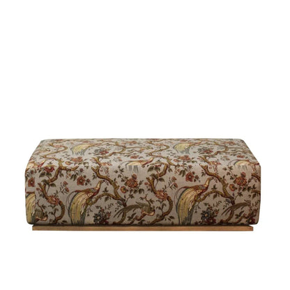 Morriis Fabric Rectangular Ottoman - LOOMLAN - Peninsula Home - Ottomans