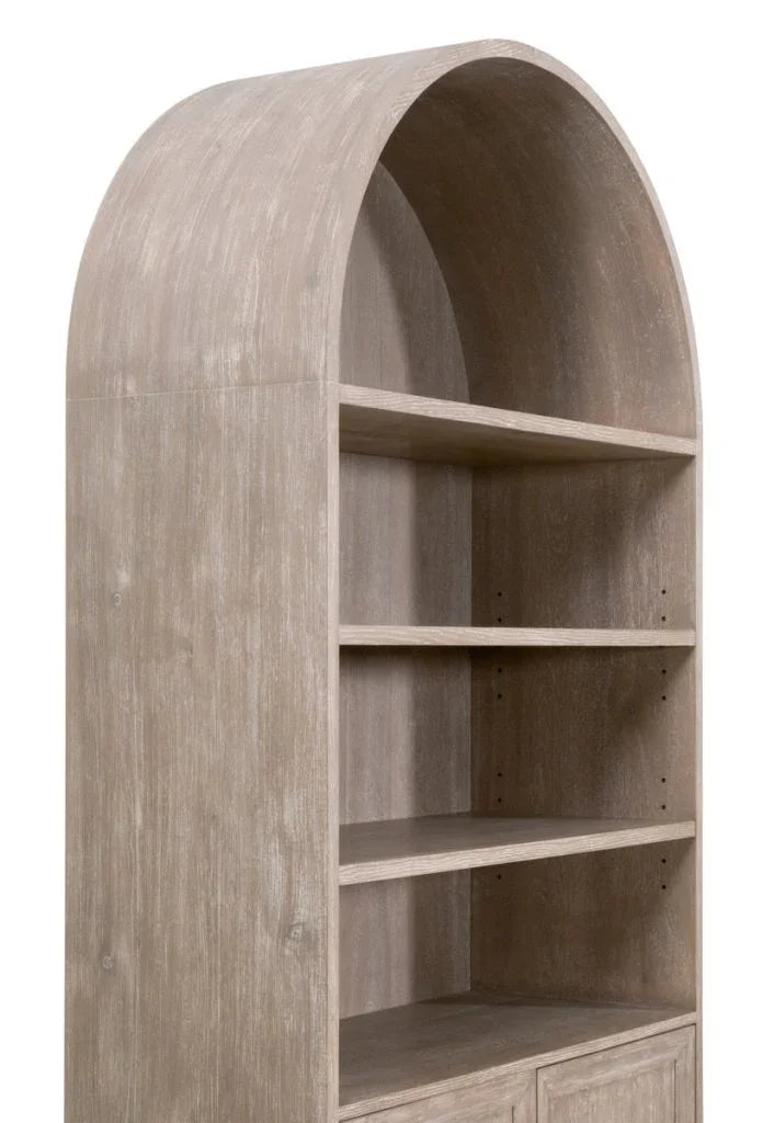Morris Wooden Storage Bookcase - LOOMLAN - Essentials For Living - Bookcases
