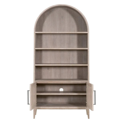 Morris Wooden Storage Bookcase - LOOMLAN - Essentials For Living - Bookcases