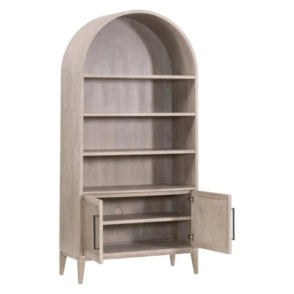 Morris Wooden Storage Bookcase - LOOMLAN - Essentials For Living - Bookcases